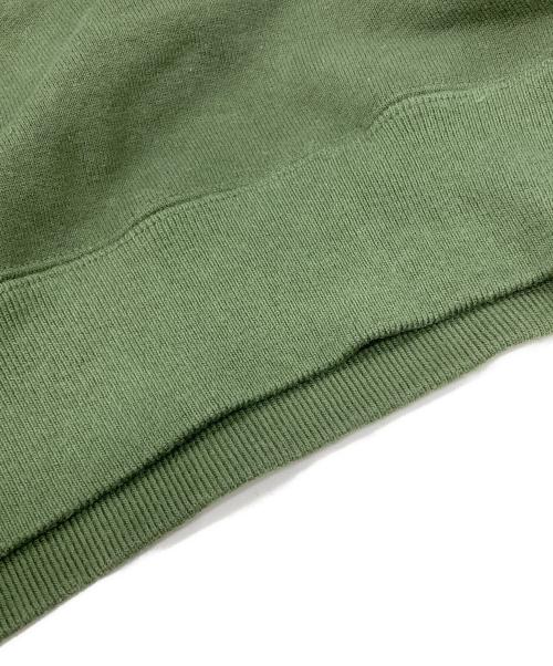SOFTHYPHEN（ソフトハイフン）SOFTHYPHEN (ソフトハイフン) SOHY CREW NECK SWEAT オリーブ サイズ:04の古着・服飾アイテム