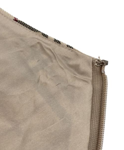 BURBERRY BLUE LABEL（バーバリーロンドンブルーレーベル）BURBERRY BLUE LABEL (バーバリーブルーレーベル) ノバチェックノースリーブワンピース ベージュ サイズ:36の古着・服飾アイテム