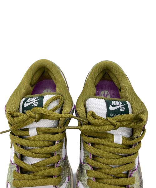 NIKE SB（ナイキエスビー）NIKE SB (ナイキエスビー) Alexis Sablone (アレクシス・サブローン) Dunk Low Pro グリーン サイズ:US8/UK7/EUR41/26cmの古着・服飾アイテム