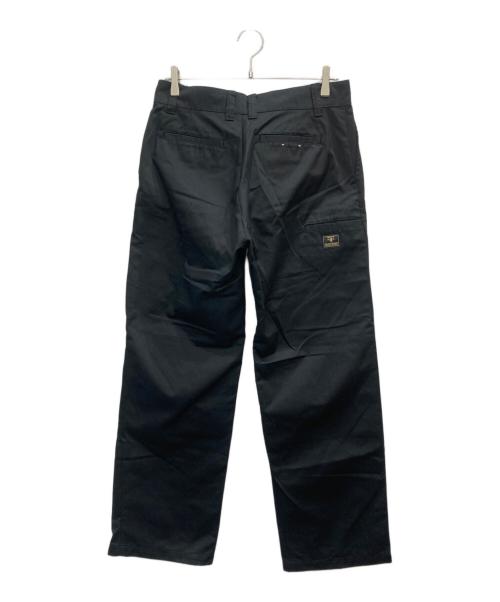 HEADLIGHT（ヘッドライト）HEADLIGHT (ヘッドライト) ダブルニーワークパンツ ブラック サイズ:Mの古着・服飾アイテム