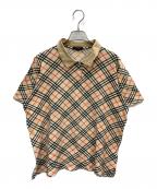 BURBERRY LONDONバーバリーロンドン）の古着「ポロシャツ」｜ベージュ