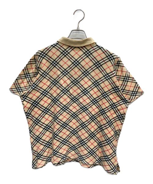 BURBERRY LONDON（バーバリーロンドン）BURBERRY LONDON (バーバリーロンドン) ポロシャツ ベージュ サイズ:Fの古着・服飾アイテム