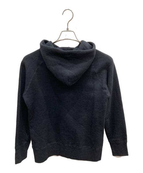 atelier naruse（アトリエナルセ）atelier naruse (アトリエナルセ) コットン吊裏毛スウェットパーカー ブラック サイズ:表記なしの古着・服飾アイテム