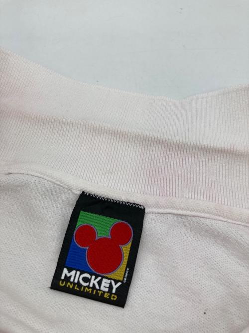 MICKEY UNLIMITED（ミッキー アンリミテッド）MICKEY UNLIMITED (ミッキー アンリミテッド) ポロシャツ ピンク サイズ:表記なしの古着・服飾アイテム