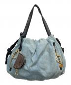 SEE BY CHLOEシーバイクロエ）の古着「デニムトートバッグ」｜インディゴ