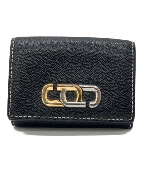 MARC JACOBS（マークジェイコブズ）MARC JACOBS (マーク ジェイコブス) 3つ折り財布 ブラック サイズ:表記なしの古着・服飾アイテム