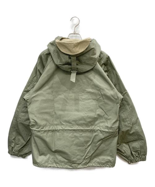 45R（フォーティファイブ・アール）45R (フォーティファイブ・アール) 高密度ギャバの908フーディ カーキ サイズ:2 未使用品の古着・服飾アイテム