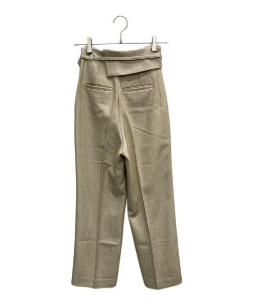 Eaphi（エフィ）Eaphi (エフィ) asymmetry wrap belt pants ベージュ サイズ:S 未使用品の古着・服飾アイテム