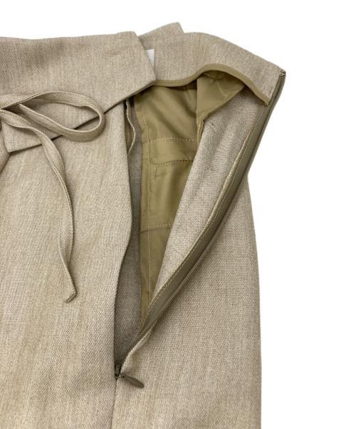 Eaphi（エフィ）Eaphi (エフィ) asymmetry wrap belt pants ベージュ サイズ:S 未使用品の古着・服飾アイテム