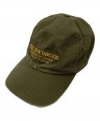 THE H.W.DOG&COザエイチダブリュードッグアンドコー）の古着「BIO PROCESSED SHALLOW CAP」｜カーキ
