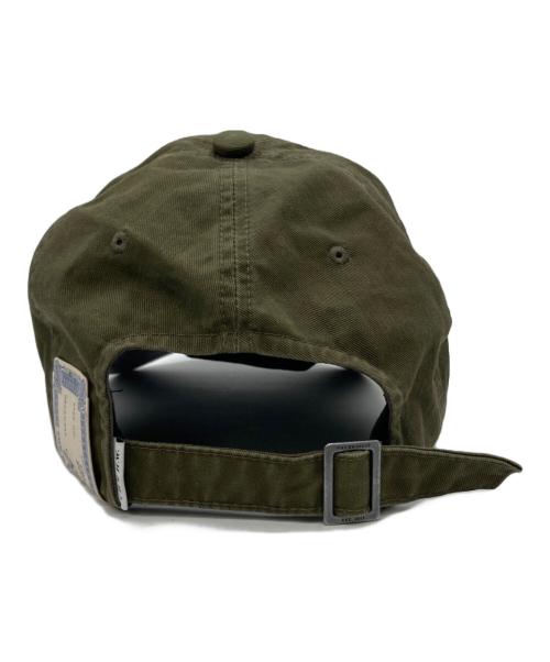 THE H.W.DOG&CO（ザエイチダブリュードッグアンドコー）THE H.W.DOG&CO (ザ エイチダブリュウ ドッグアンドコー) BIO PROCESSED SHALLOW CAP カーキ サイズ:表記なしの古着・服飾アイテム