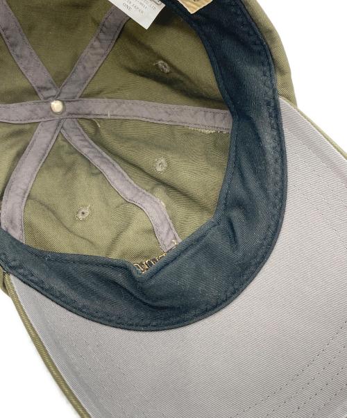 THE H.W.DOG&CO（ザエイチダブリュードッグアンドコー）THE H.W.DOG&CO (ザ エイチダブリュウ ドッグアンドコー) BIO PROCESSED SHALLOW CAP カーキ サイズ:表記なしの古着・服飾アイテム
