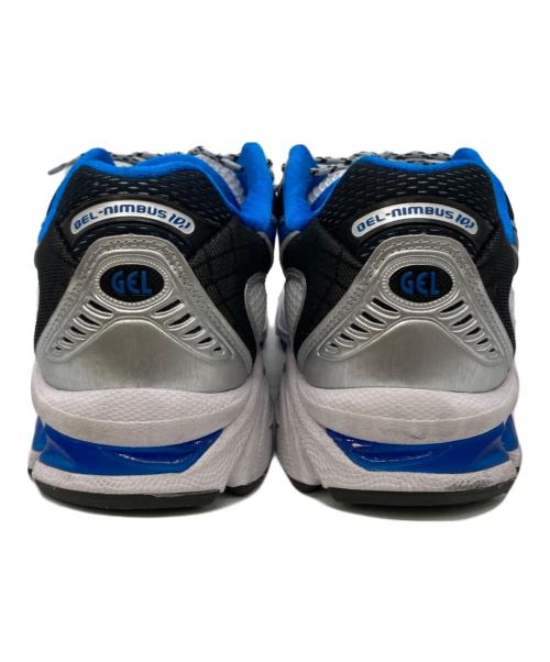 asics（アシックス）asics (アシックス) GEL-NIMBUS 10.1 ブルー×シルバー サイズ:US9.5/UK8.5/EUR43/27.5cmの古着・服飾アイテム