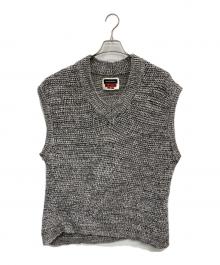 MAISON SPECIAL（メゾンスペシャル）の古着「ニットベスト」｜グレー