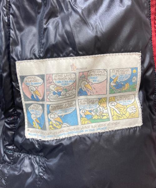 MONCLER（モンクレール）MONCLER (モンクレール) EVEREST ダウンジャケット レッド サイズ:1の古着・服飾アイテム