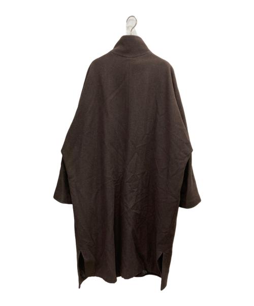 BASISBROEK（バージスブルック）BASISBROEK (バージスブルック) ステンカラーコート ブラウン サイズ:3の古着・服飾アイテム