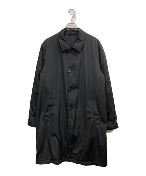 ARMANI COLLEZIONI（アルマーニ コレツィオーニ）ARMANI COLLEZIONI (アルマーニ コレツィオーニ) ナイロンパデッドコート ブラック サイズ:48の古着・服飾アイテム