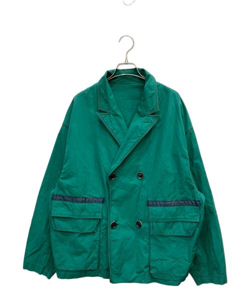 TOMORROW LAND（トゥモローランド）TOMORROW LAND (トゥモローランド) 4Bダブルブレストジャケット グリーン サイズ:Sの古着・服飾アイテム