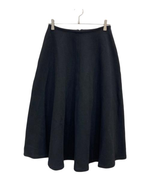 PLAIN PEOPLE（プレインピープル）PLAIN PEOPLE (プレインピープル) フレアマキシスカート ブラック サイズ:3 未使用品の古着・服飾アイテム