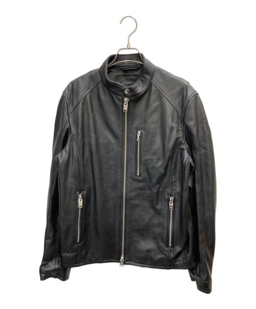 JACKROSE（ジャックローズ）JACKROSE (ジャックローズ) シングルライダースジャケット ブラック サイズ:5の古着・服飾アイテム