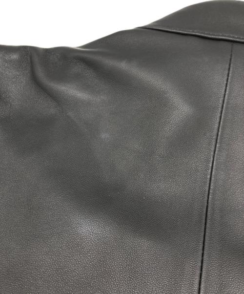 JACKROSE（ジャックローズ）JACKROSE (ジャックローズ) シングルライダースジャケット ブラック サイズ:5の古着・服飾アイテム