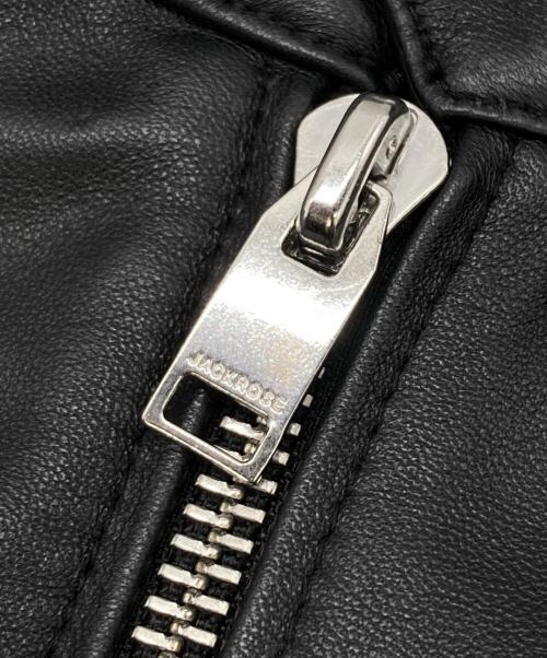 JACKROSE（ジャックローズ）JACKROSE (ジャックローズ) シングルライダースジャケット ブラック サイズ:5の古着・服飾アイテム