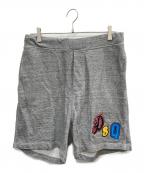 DSQUARED2ディースクエアード）の古着「スウェットハーフパンツ」｜グレー