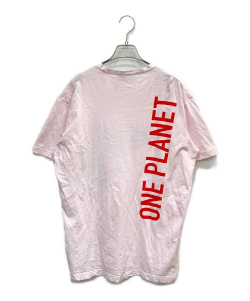 DSQUARED2（ディースクエアード）DSQUARED2 (ディースクエアード) プリントTシャツ ピンク サイズ:Lの古着・服飾アイテム