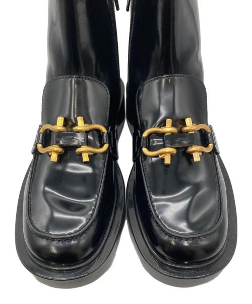 BOTTEGA VENETA（ボッテガベネタ）BOTTEGA VENETA (ボッテガベネタ) MONSIEUR ANKLE BOOT ブラック サイズ:38の古着・服飾アイテム