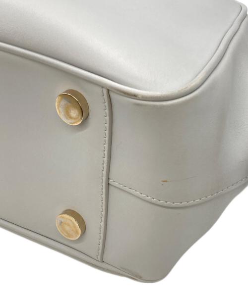 Valextra（ヴァレクストラ）Valextra (ヴァレクストラ) FLUTE ライトグレー サイズ:ミディアムの古着・服飾アイテム