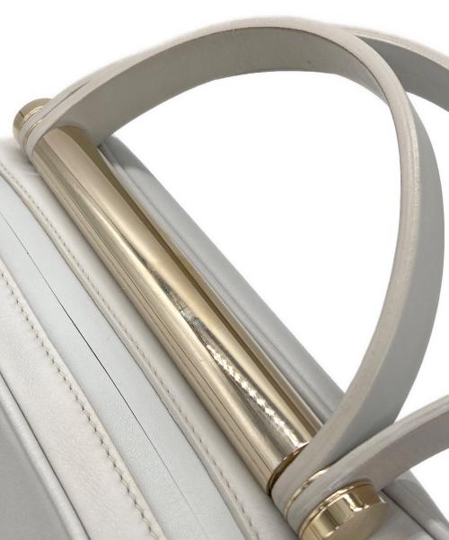 Valextra（ヴァレクストラ）Valextra (ヴァレクストラ) FLUTE ライトグレー サイズ:ミディアムの古着・服飾アイテム