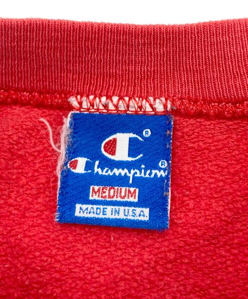 Champion（チャンピオン）Champion (チャンピオン) スウェット レッド サイズ:Mの古着・服飾アイテム