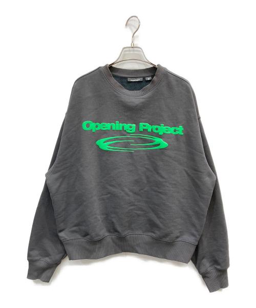 opening project（オープニングプロジェクト）opening project (オープニングプロジェクト) スウェット ブラック サイズ:Sの古着・服飾アイテム