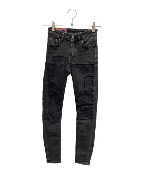 Acne studios（アクネ ストゥディオス）ACNE STUDIOS (アクネ ストゥディオス) スキニーデニムパンツ グレー サイズ:W23の古着・服飾アイテム