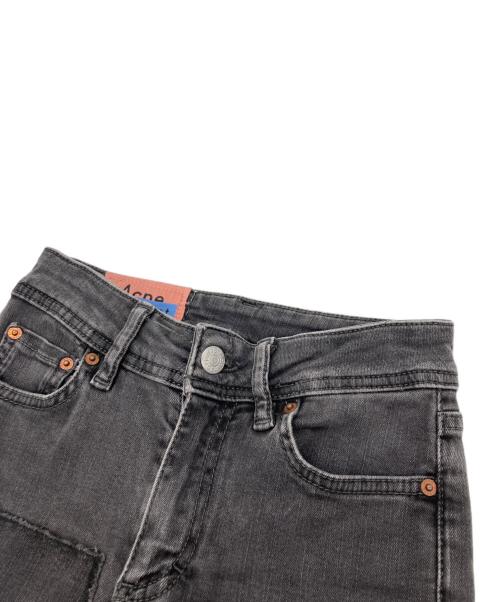Acne studios（アクネ ストゥディオス）ACNE STUDIOS (アクネ ストゥディオス) スキニーデニムパンツ グレー サイズ:W23の古着・服飾アイテム