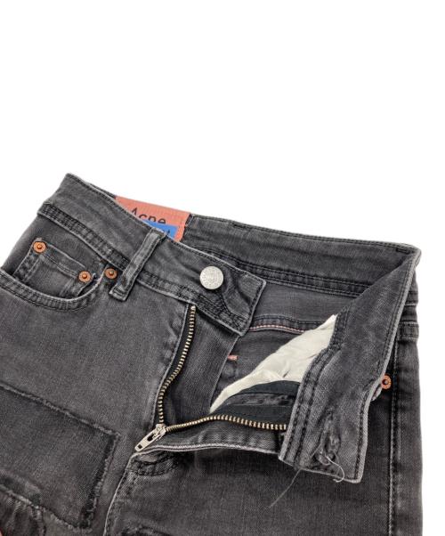 Acne studios（アクネ ストゥディオス）ACNE STUDIOS (アクネ ストゥディオス) スキニーデニムパンツ グレー サイズ:W23の古着・服飾アイテム