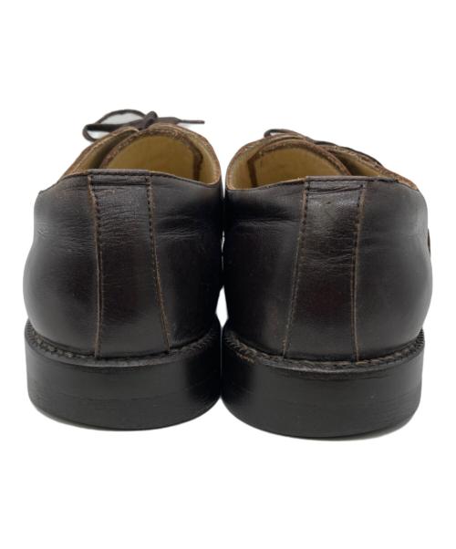 COMME des GARCONS HOMME（コムデギャルソン オム）COMME des GARCONS HOMME (コムデギャルソン オム) パンチングデザインドレスシューズ ブラウン サイズ:24の古着・服飾アイテム