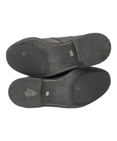 COMME des GARCONS HOMME（コムデギャルソン オム）COMME des GARCONS HOMME (コムデギャルソン オム) パンチングデザインドレスシューズ ブラウン サイズ:24の古着・服飾アイテム