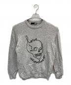 LOVE MOSCHINOラブモスキーノ）の古着「ニット」｜グレー