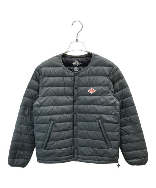 DANTON（ダントン）DANTON (ダントン) Crew Neck Inner Down Jacket グレー サイズ:36の古着・服飾アイテム
