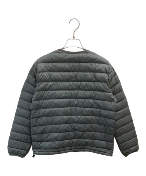 DANTON（ダントン）DANTON (ダントン) Crew Neck Inner Down Jacket グレー サイズ:36の古着・服飾アイテム