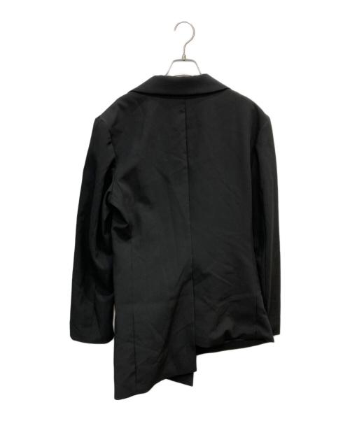 LEANN MOMENT（リーンモーメント）LEANN MOMENT (リーンモーメント) アシンメトリーテーラードジャケット ブラック サイズ:Ｍ 未使用品の古着・服飾アイテム