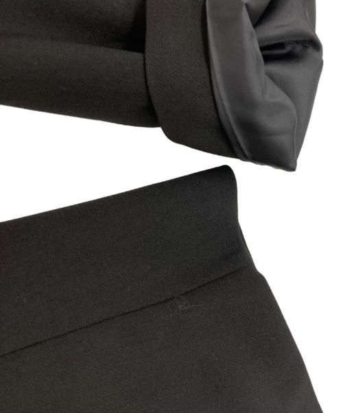 LEANN MOMENT（リーンモーメント）LEANN MOMENT (リーンモーメント) アシンメトリーテーラードジャケット ブラック サイズ:Ｍ 未使用品の古着・服飾アイテム