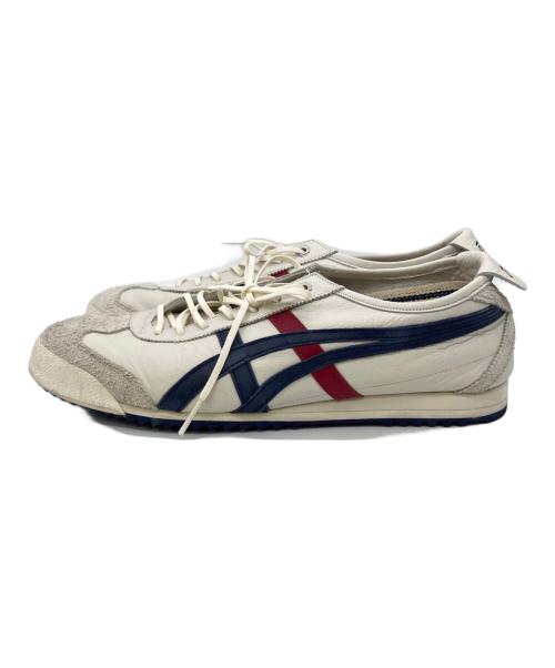 Onitsuka Tiger（オニツカタイガー）Onitsuka Tiger (オニツカタイガー) MEXICO 66 SD アイボリー×ネイビー サイズ:26の古着・服飾アイテム