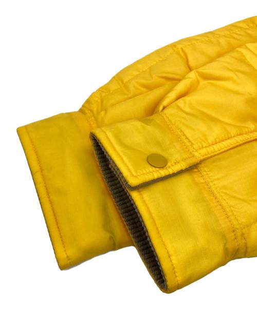 PWA（プア）PWA (プア) QUILTED PUFFY SHIRT イエロー サイズ:Sの古着・服飾アイテム