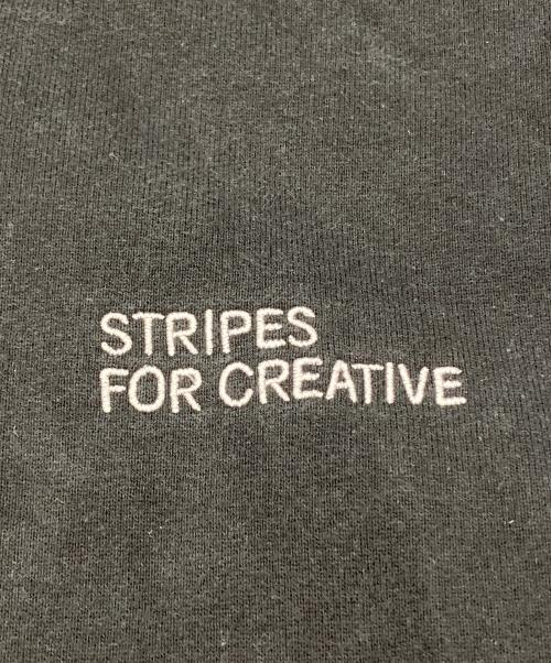 Stripes For Creative（ストライプ フォー クリエイティブ）Stripes For Creative (ストライプ フォー クリエイティブ) ラグランスウェット ブラック サイズ:XLの古着・服飾アイテム