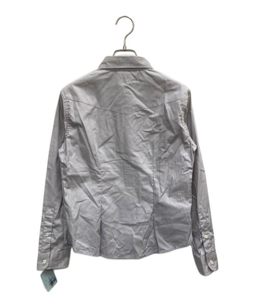 stussy（ステューシー）stussy (ステューシー) L/S DALE SHIRT グレー サイズ:Sの古着・服飾アイテム
