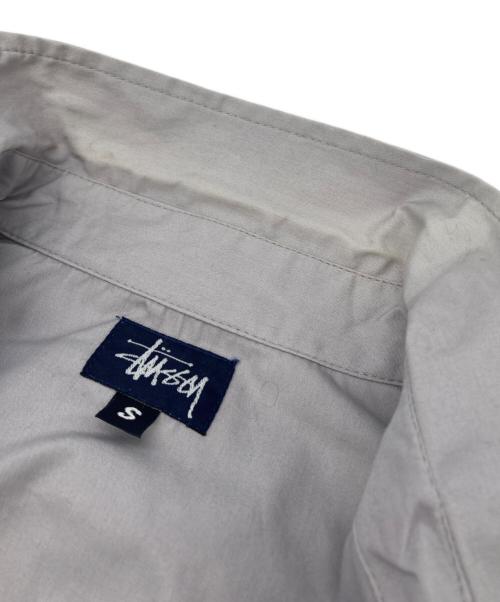 stussy（ステューシー）stussy (ステューシー) L/S DALE SHIRT グレー サイズ:Sの古着・服飾アイテム