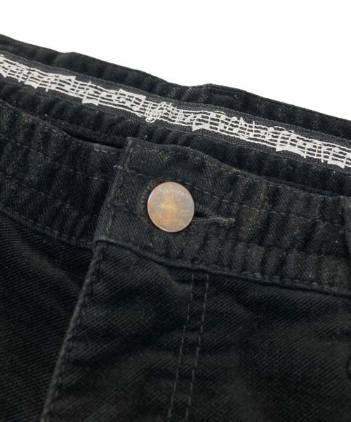 n(n) by NUMBER (N)INE（エヌエヌバイナンバーナイン）n(n) by NUMBER (N)INE (エヌエヌバイナンバーナイン) ベロアパンツ ブラック サイズ:3の古着・服飾アイテム