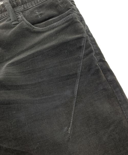 n(n) by NUMBER (N)INE（エヌエヌバイナンバーナイン）n(n) by NUMBER (N)INE (エヌエヌバイナンバーナイン) ベロアパンツ ブラック サイズ:3の古着・服飾アイテム